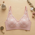 Blush Floral Lace Wireless Bra | Fashion Insider